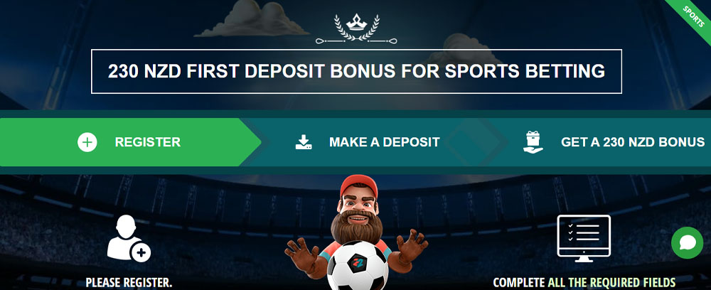22Bet Sportsbook New Zealand Bonus