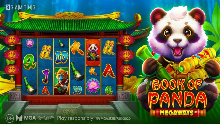 BGaming and Chinese Designers Unveil Book of Panda MEGAWAYS™: A Slot Adventure in Chinese Culture