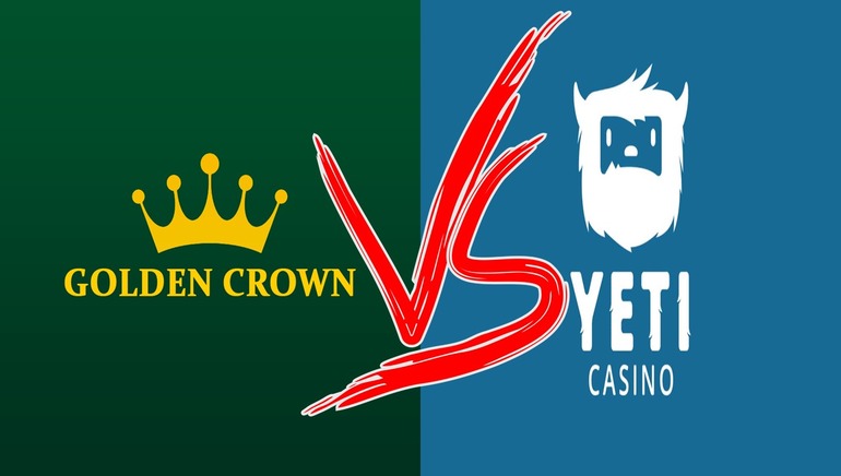 Golden Crown VS Yeti Casino: Place Your Bets!