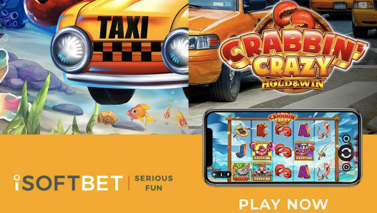 iSoftBet Greets 2022 with a Brand-New Slot Called Crabbin’ Crazy
