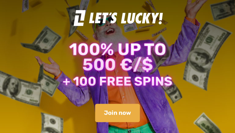 Experience Unmatched Gaming: Snag a 100% First Deposit Bonus Up to NZ$500 Plus 100 Free Spins at LetsLucky Casino!