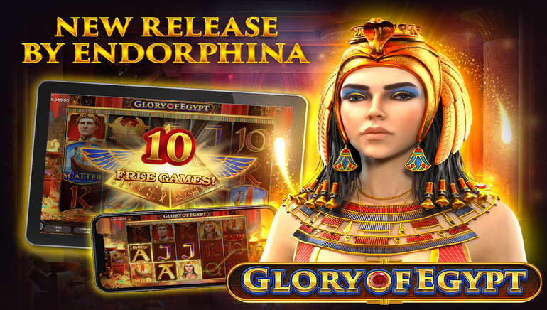 Endorphina's Egyptian-themed slot screenshot