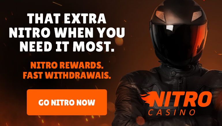 Nitro Casino is Bubbling Over with Plenty of Promotional Offers this Festive Season