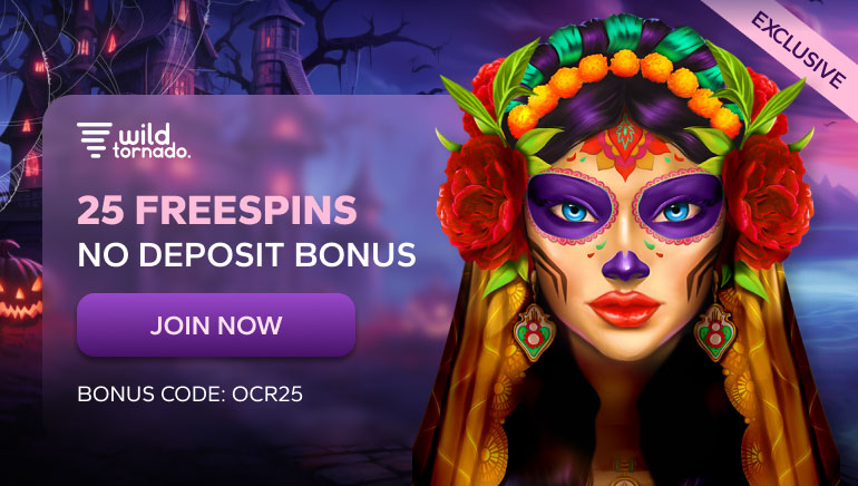 New Zealand Exclusive: Grab 25 Free Spins on Sign-Up at Wild Tornado Casino!