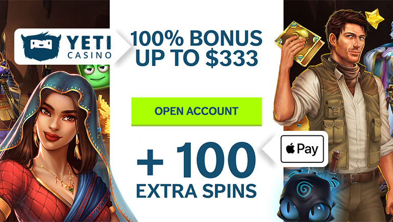 Experience the Coolest Welcome at Yeti Casino: Claim Your Refund Bonus and Extra Spins Today!